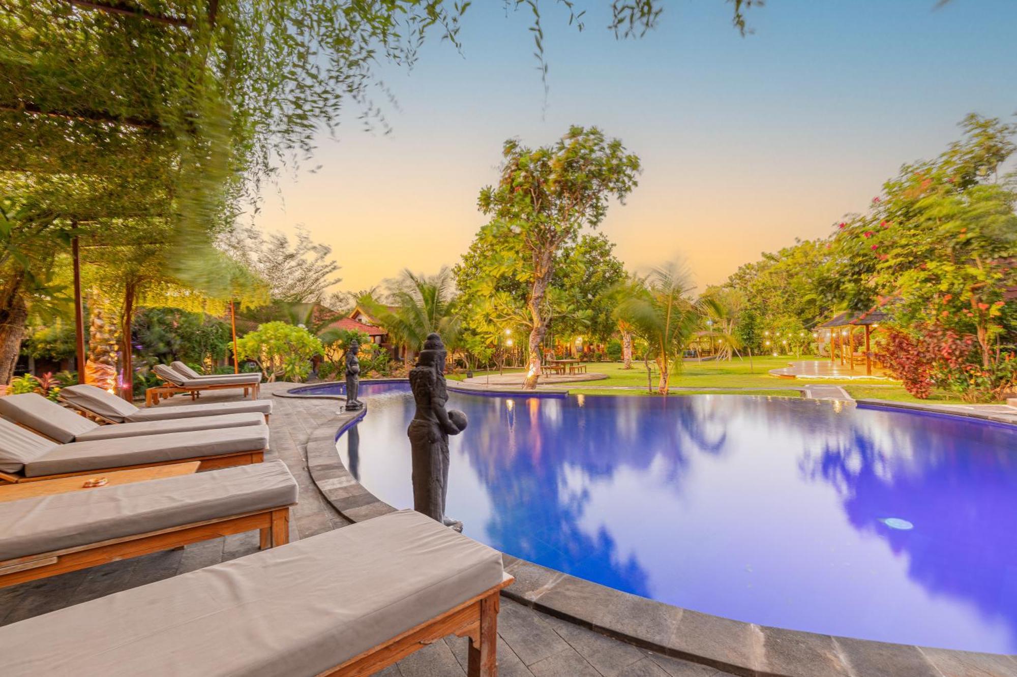 ホテル Taman Bidadari Eco Wellness ペムテラン エクステリア 写真
