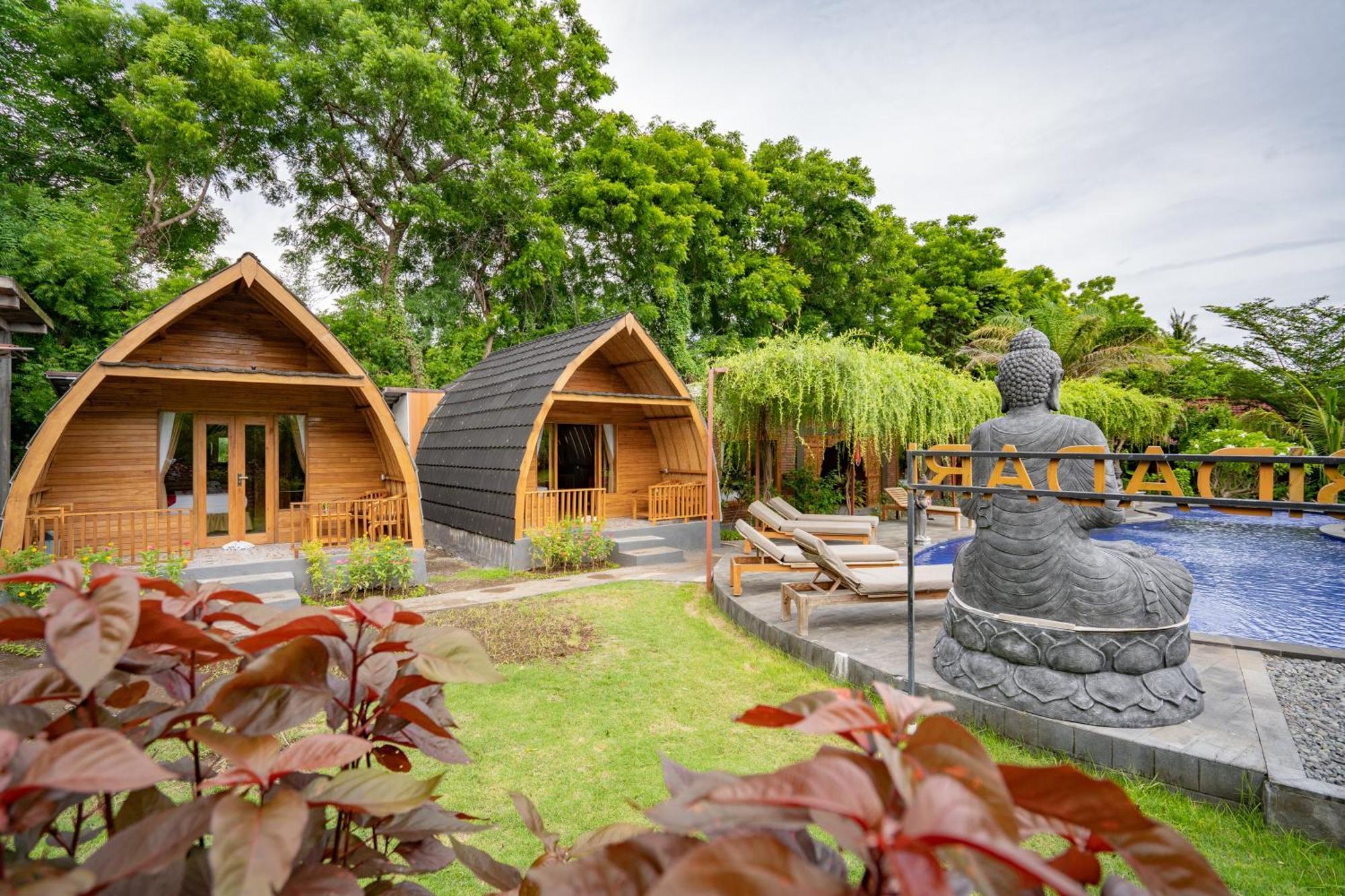 ホテル Taman Bidadari Eco Wellness ペムテラン エクステリア 写真