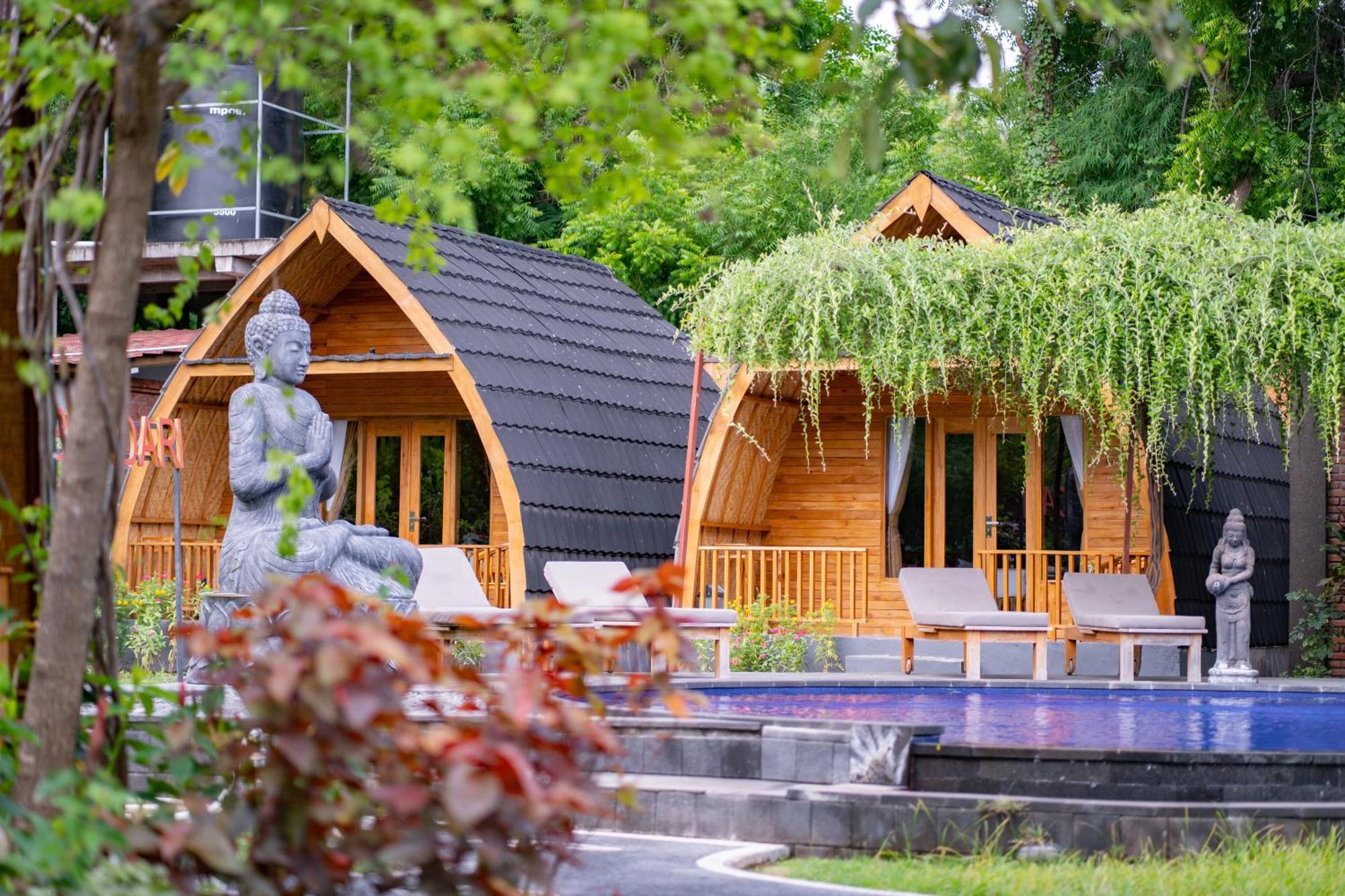 ホテル Taman Bidadari Eco Wellness ペムテラン エクステリア 写真